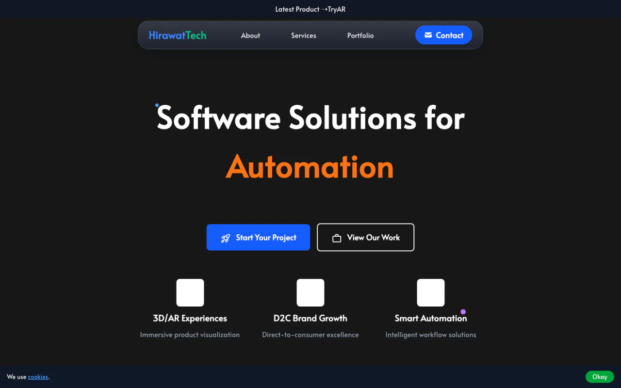 HirawatTech website
